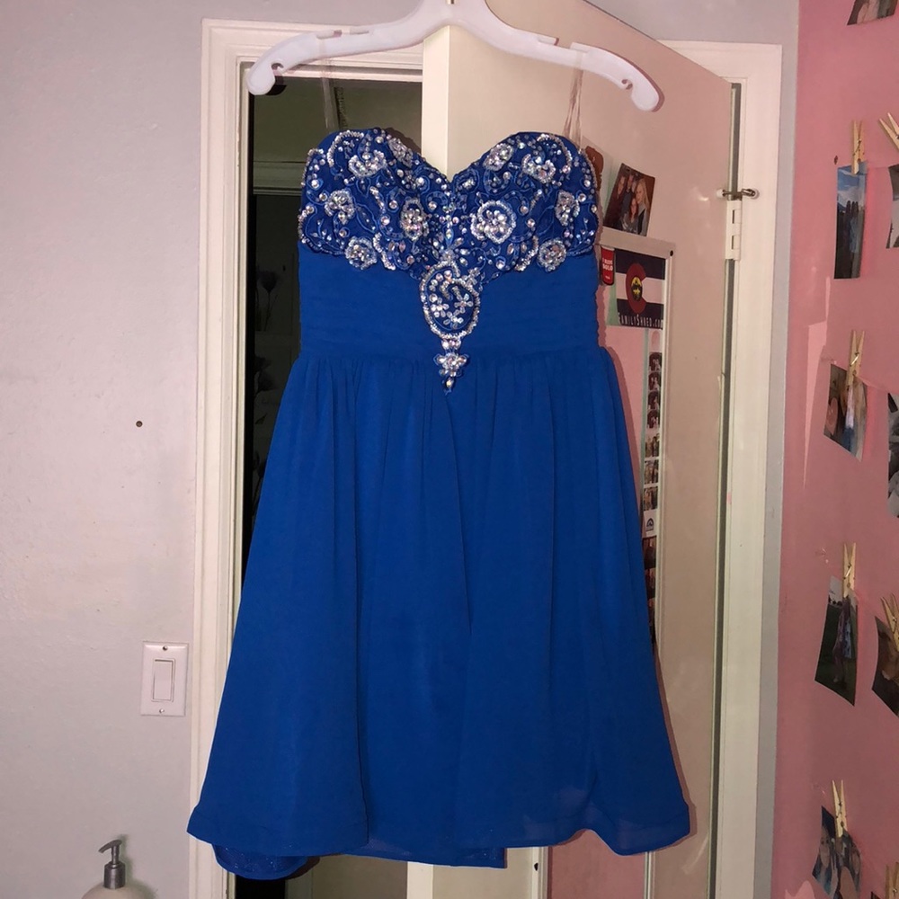 David’s Bridal homecoming dress